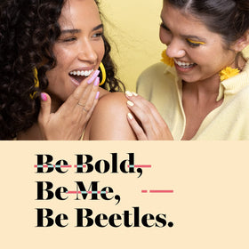 Beetles label and color number a735 showing product details and shade