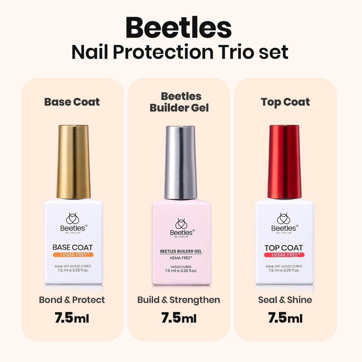 Beetles Gel Polish at-home manicure setup illustrating easy salon-style results