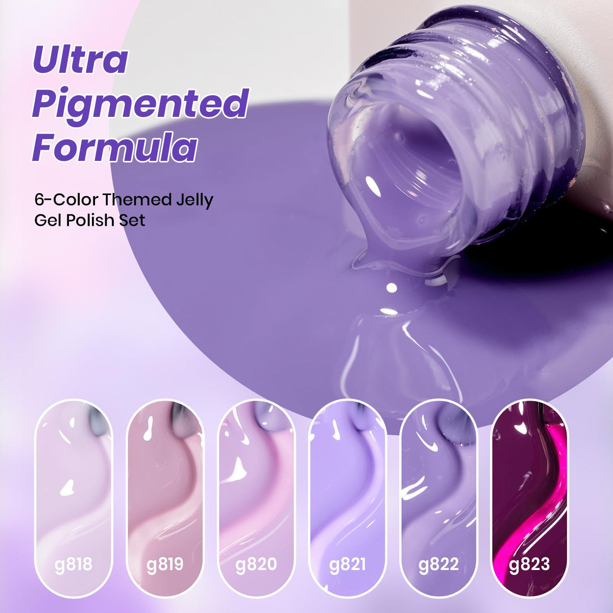 beetles lifestyle manicure at a dinner party showing elegant wearable purple