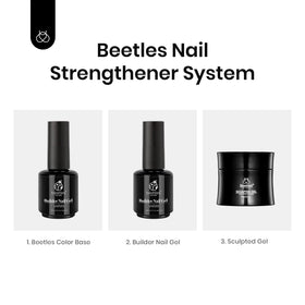 Beetles lifestyle photo of elegant hands wearing nude pink for versatile looks