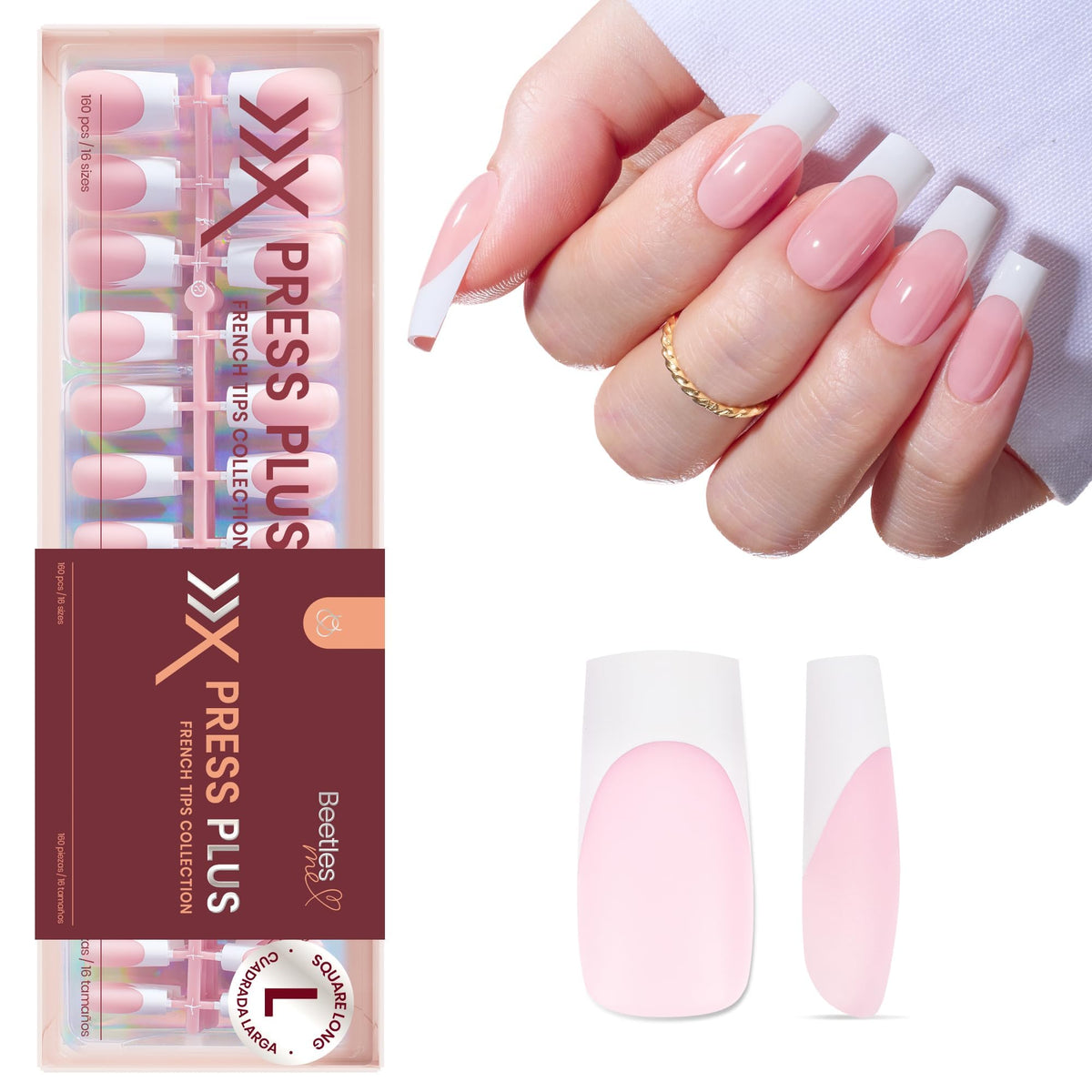 beetles lifestyle nails worn with outfit showing polished finish