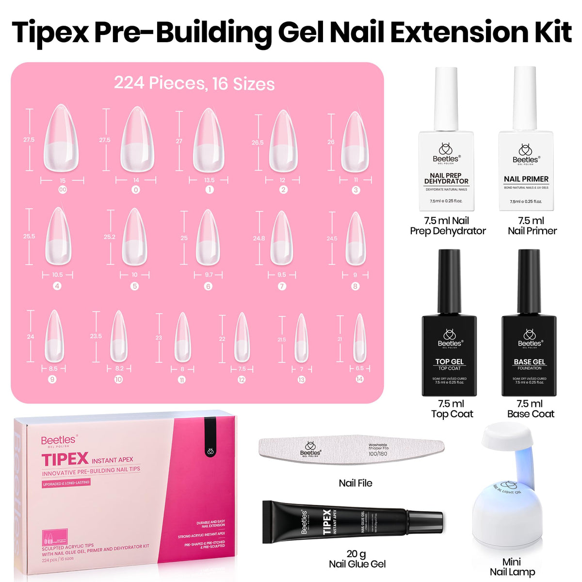 beetles Gel Polish finished medium stiletto manicure in lifestyle setting