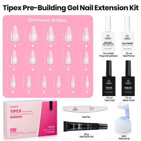beetles Gel Polish finished medium stiletto manicure in lifestyle setting