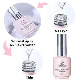 Beetles lifestyle flatlay for easy at-home salon-quality manicure