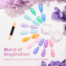 Beetles lifestyle flatlay showing gift-ready manicure kit appeal