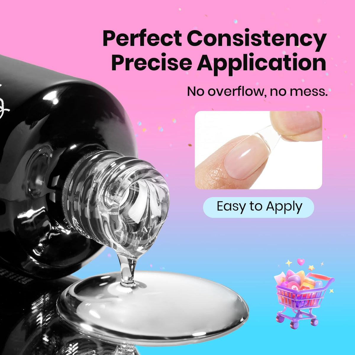beetles lifestyle home manicure setup with lamp and tips, salon-quality results