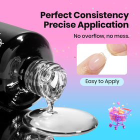 beetles lifestyle home manicure setup with lamp and tips, salon-quality results