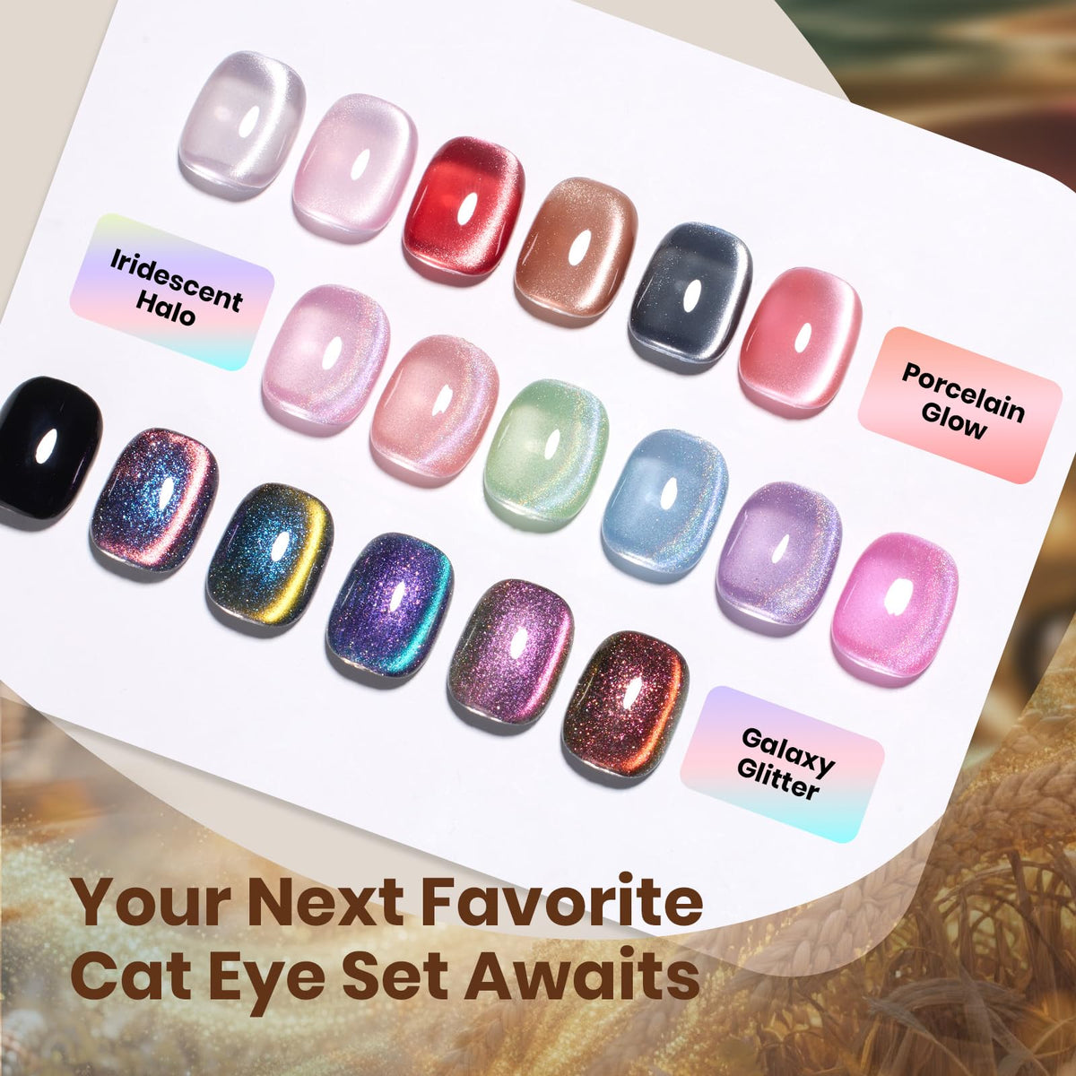 beetles lifestyle manicure setting showing finished nails and stylish presentation