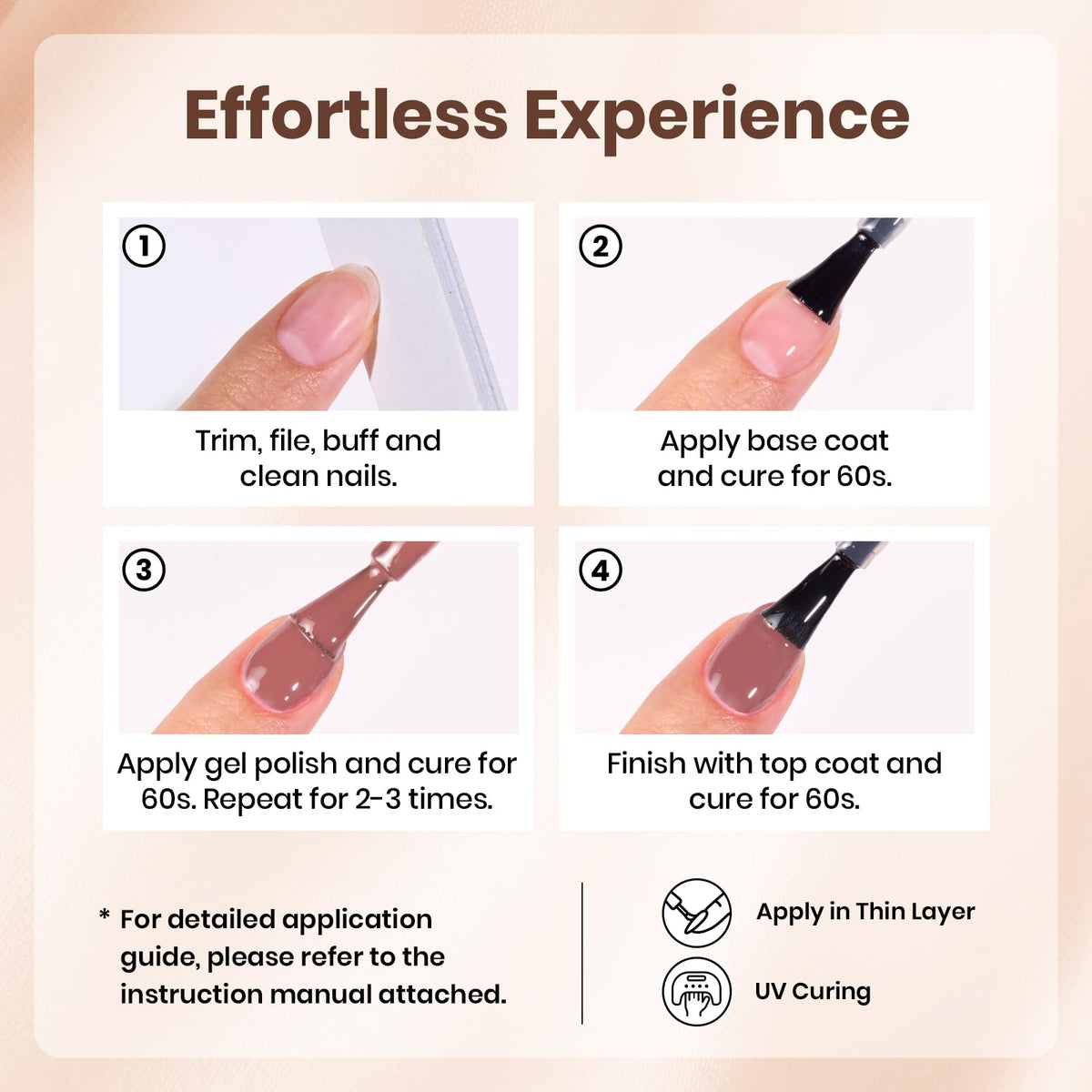 beetles lifestyle manicure setup with LED lamp illustrating at-home salon convenience