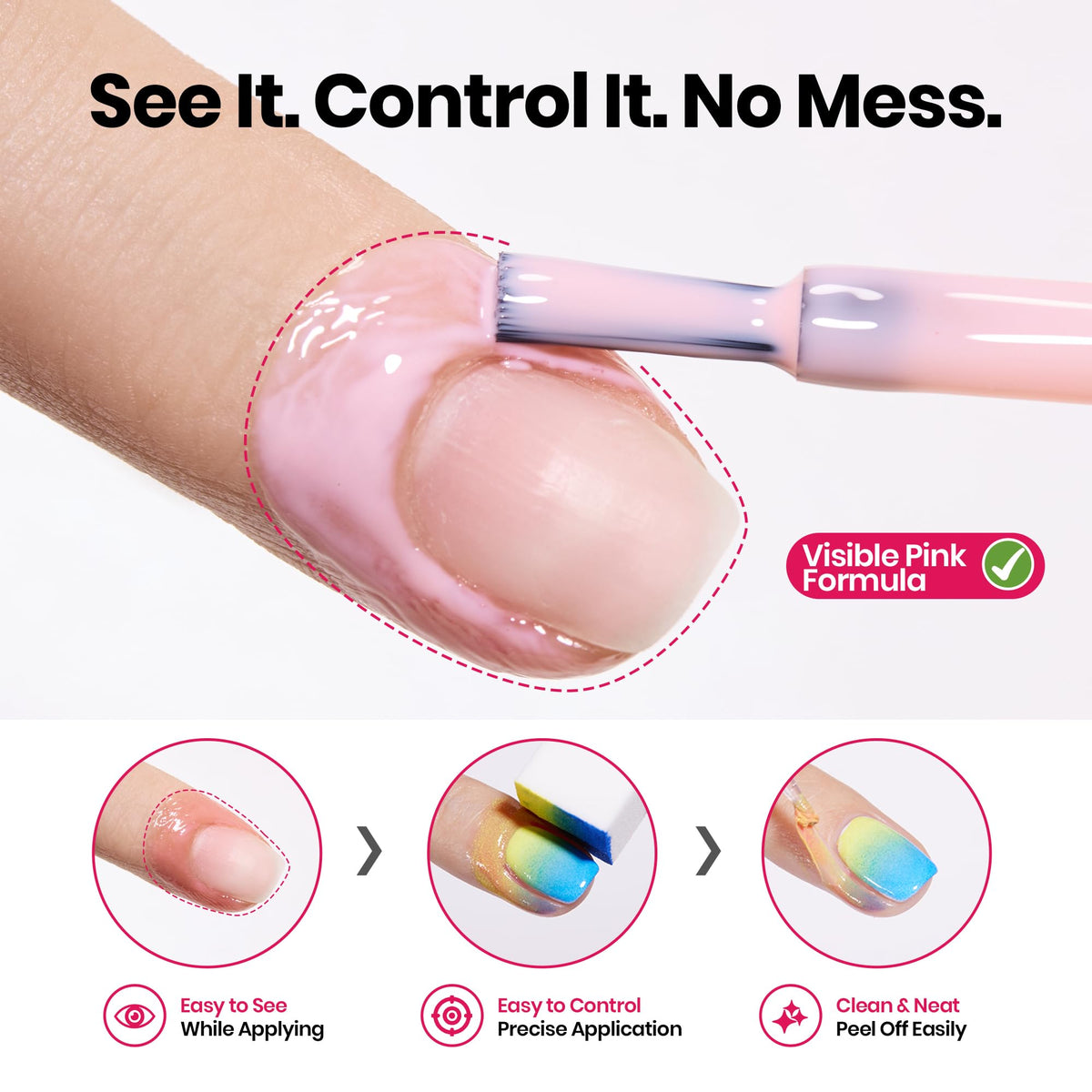 Beetles bottle on a manicure station with tools showing professional-ready tidy nail setups