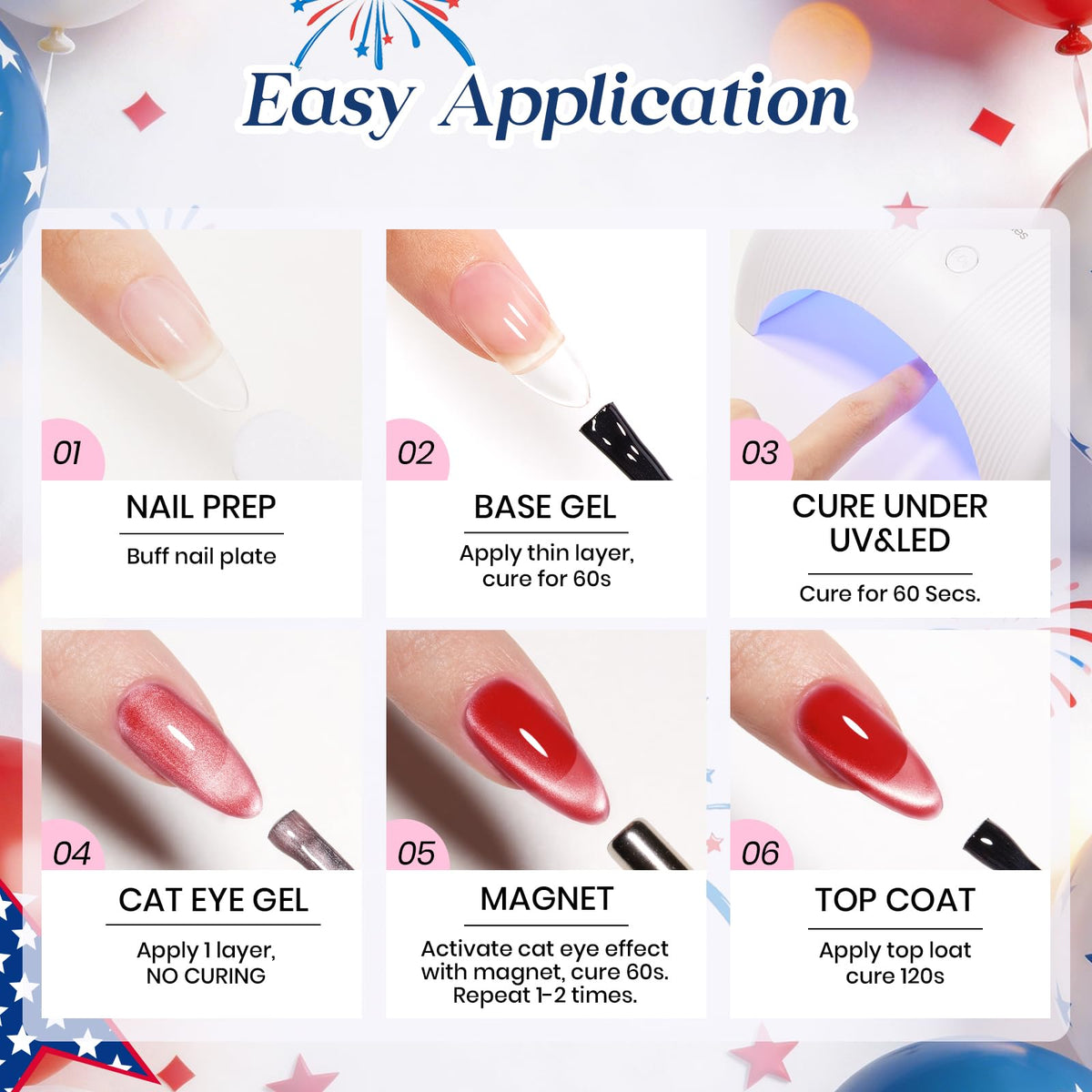 Beetles lifestyle patio party nails showing festive look and summer vibe