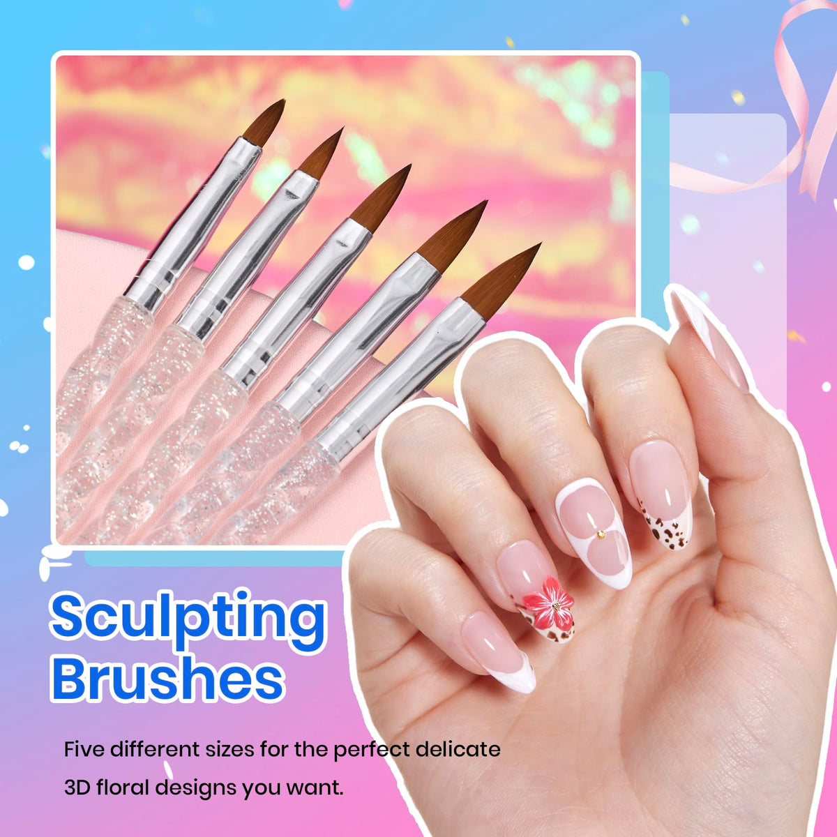 beetles liner pens and double-ended brushes displayed for crisp lines benefit
