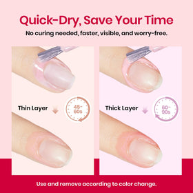 beetles gel polish applied around nail edges protecting skin for neater nail art