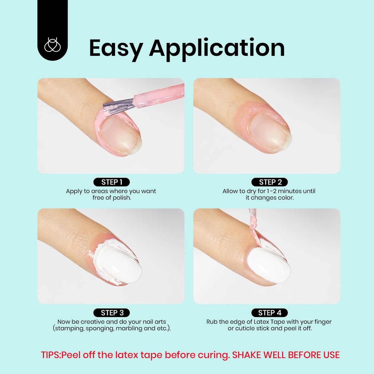 Beetles Liquid Latex in salon setting speeding cleanup and improving workflow benefit