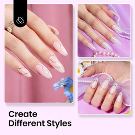 Beetles cap and sealed nail edge detail protecting against chips for longer manicure