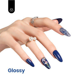 Beetles Gel Polish close-up texture revealing glossy finish and even consistency for salon results