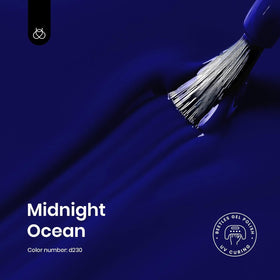 beetles nail swatch wheel displaying true midnight ocean color for color choice clarity