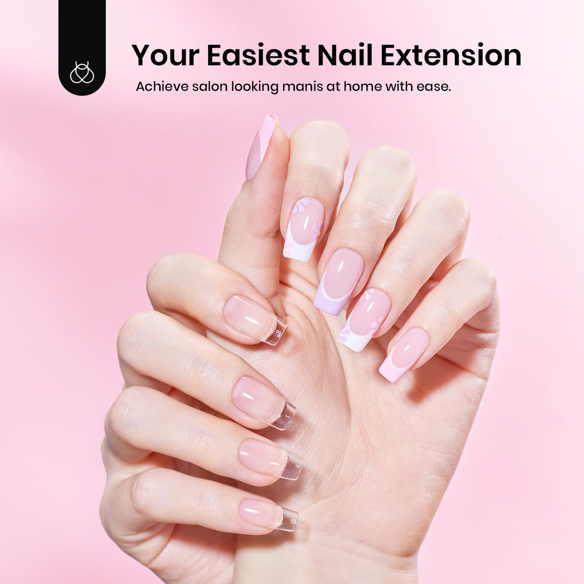 Beetles mini UV lamp curing a nail for fast, compact curing