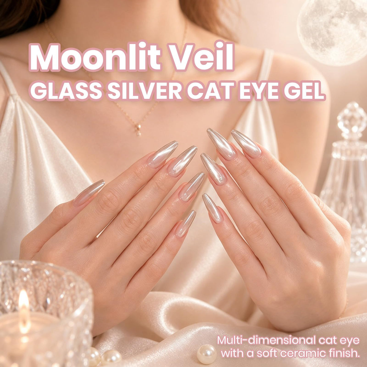 beetles Gel Polish nail swatch set demonstrating layered looks over different base colors
