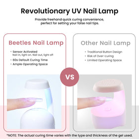 Beetles nail file and tools arranged for smooth shaping and finishing