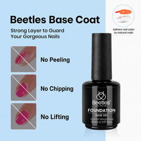 Beetles no-wipe top coat glossy finish preventing chips and preserving shine
