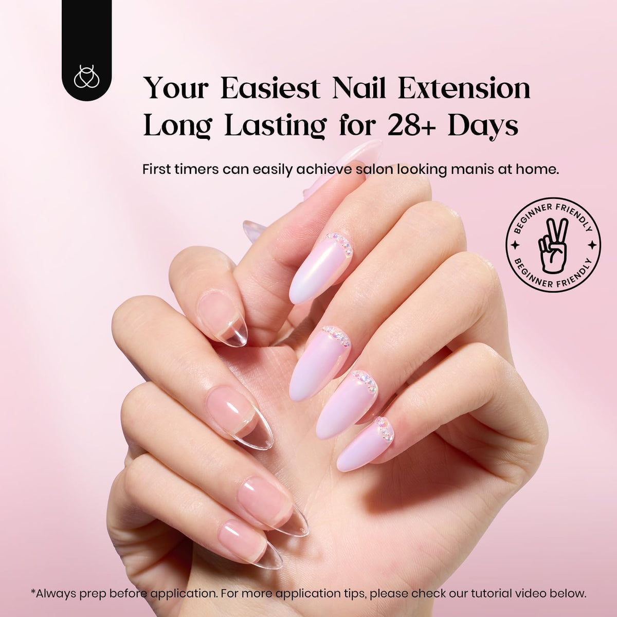 beetles pink gel polish and top coat bottles showing color and glossy finish