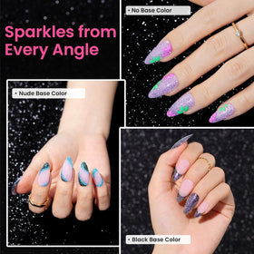 Beetles polish curing under UV LED lamp for durable salon finish