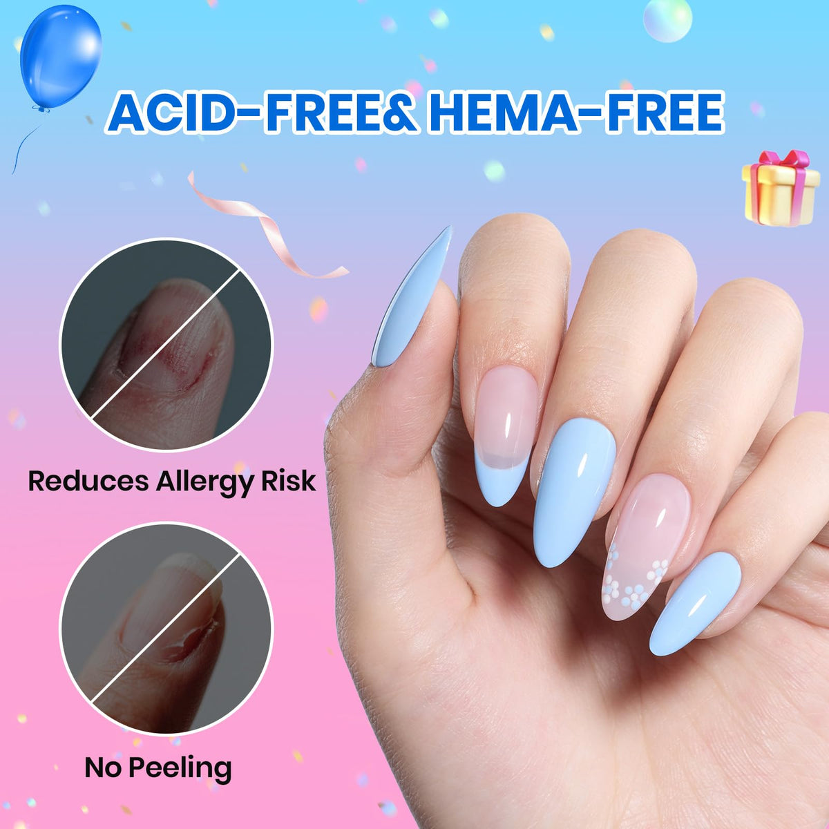 Beetles primer used before gel polish to improve long-lasting adhesion