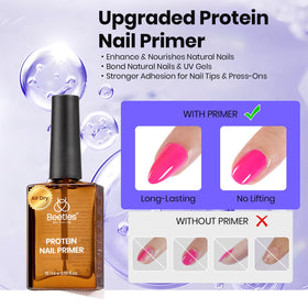Beetles Gel Polish open cap with brush demonstrating easy application