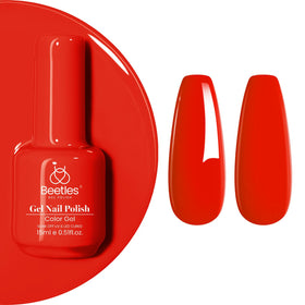 Beetles bottle front packaging showing shade d227 and volume benefit