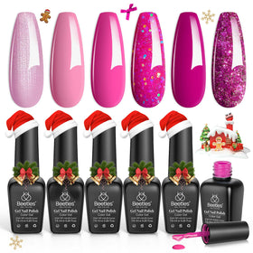 beetles Gel Polish soak-off removal tools displayed with bottles showing safe removal