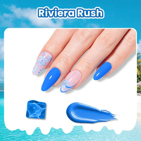 Beetles Gel Polish brush stroke displaying smooth texture and even coverage benefits