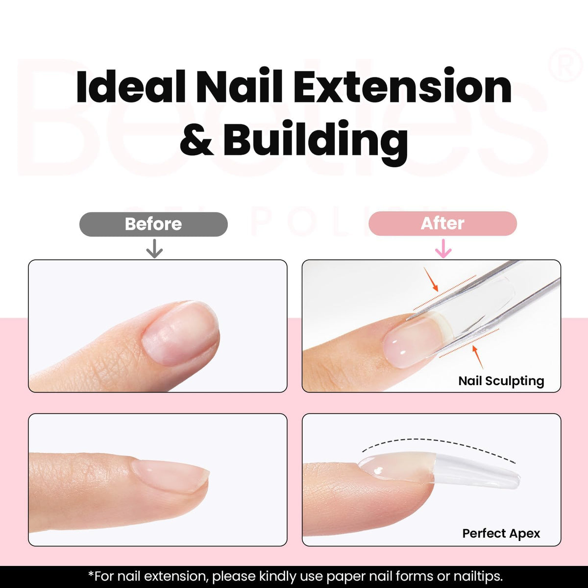 beetles product in salon use demonstrating easy sculpting and control