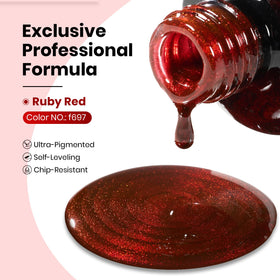 beetles magnet held over wet polish demonstrating cat eye effect for dramatic shimmer