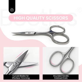 beetles salon finish lifestyle hands showing long square nails and shine