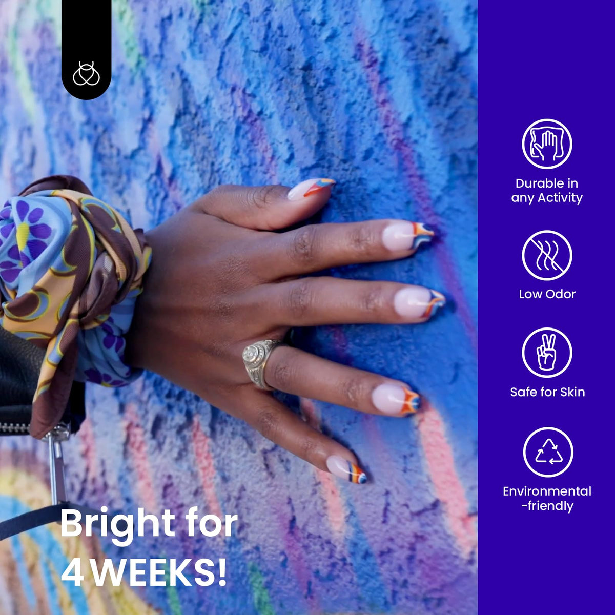 Beetles Sapphire Love lifestyle summer nails outfit pairing for attention-grabbing color
