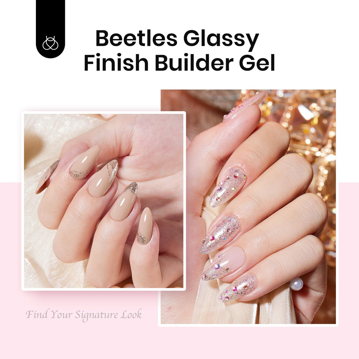 beetles scale comparison 1oz bottle in hand illustrating convenient salon size