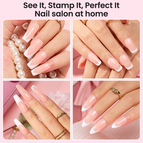 Beetles scraper and stamper held in hand for comfortable precise stamping