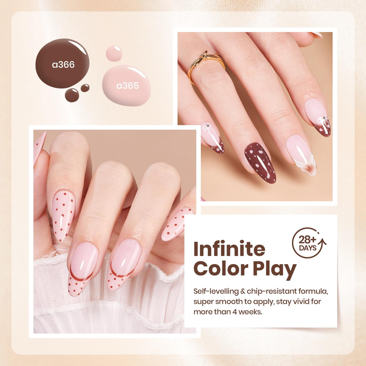 beetles six bottles arranged flatlay displaying color range for versatile manicures