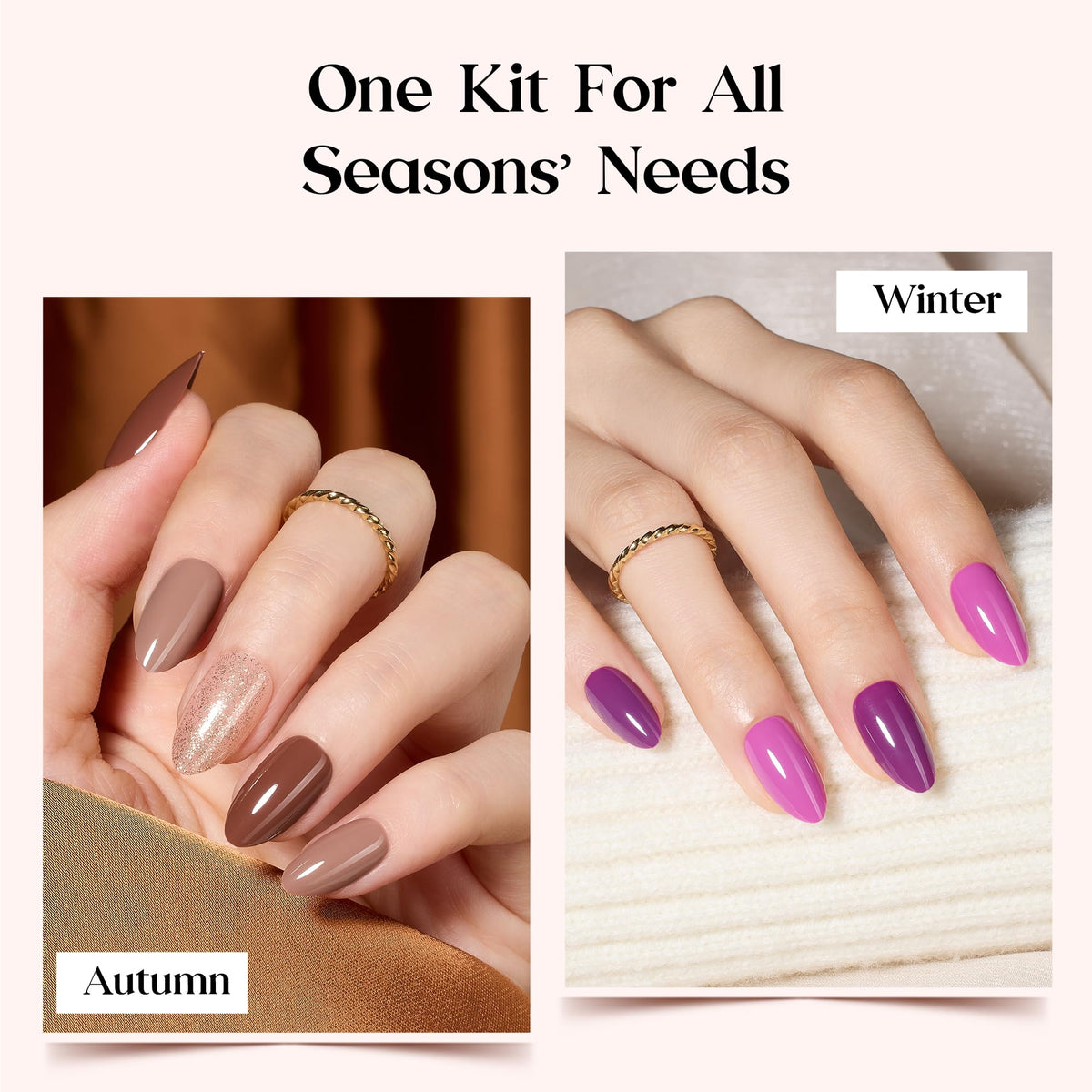 beetles nail sizes fan showing 15 sizes for precise fit benefit