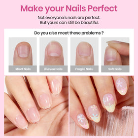 beetles Gel Polish numbered size chart display for quick size selection benefit