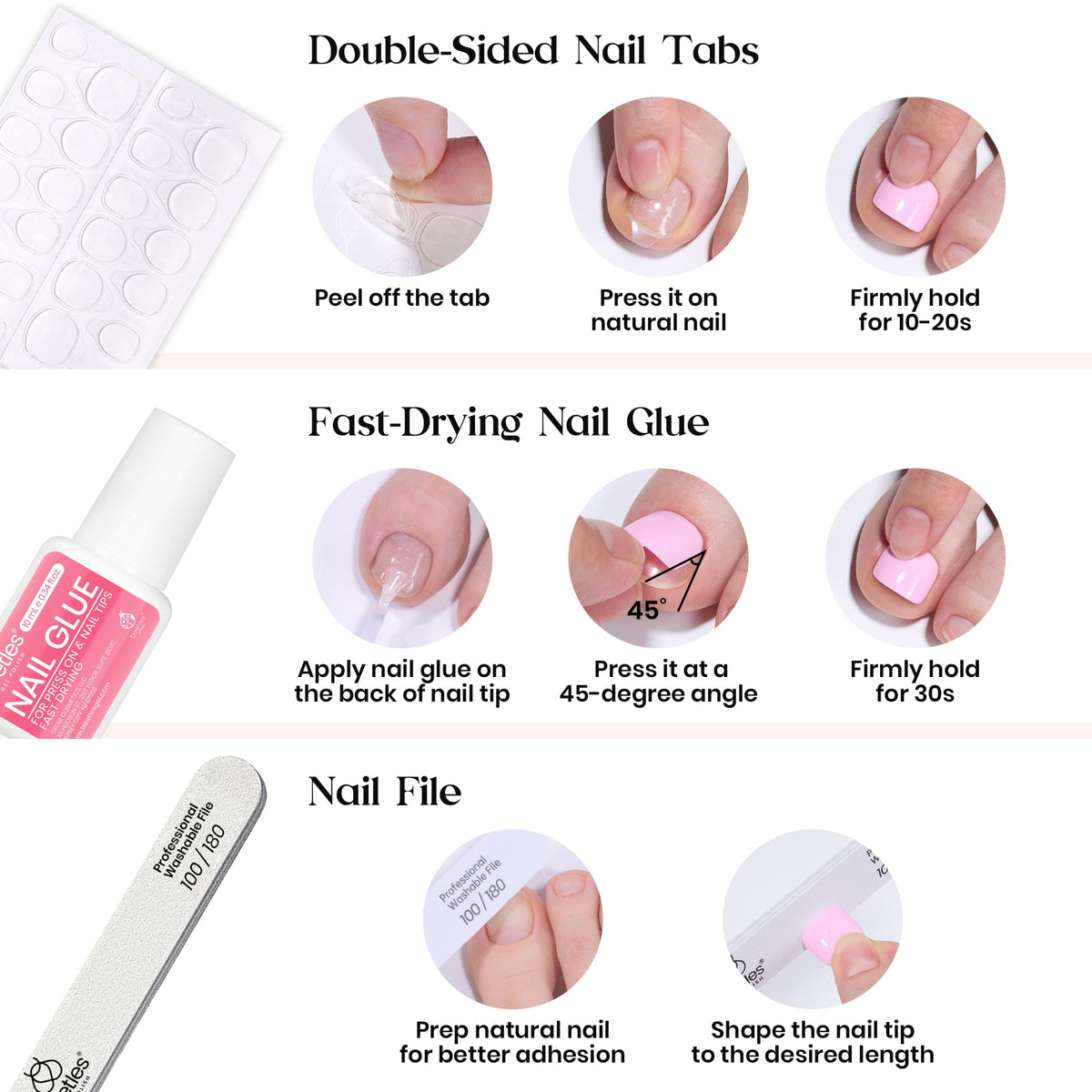 beetles size chart and scale comparison for selecting correct nails
