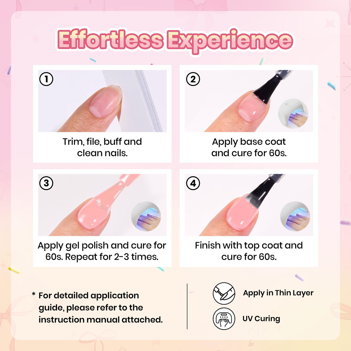 beetles gel polish size comparison with ruler showing compact bottles for travel