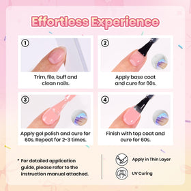 beetles gel polish size comparison with ruler showing compact bottles for travel