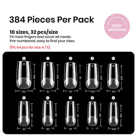 Beetles gel polish finished tips demonstrating smooth high-shine coverage