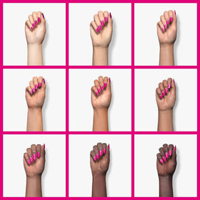 beetles texture gloss detail highlighting shiny finish and salon-quality sheen benefit