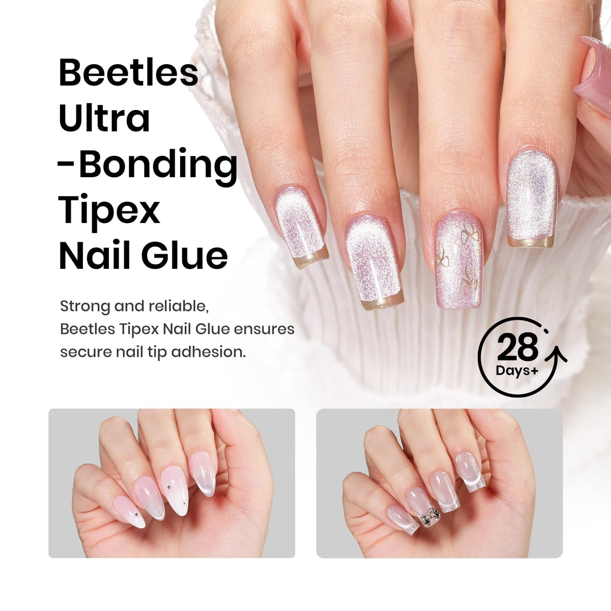 Beetles clear gel texture pouring, illustrating smooth consistency
