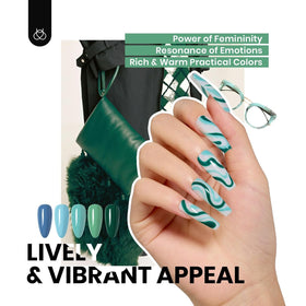 Beetles tools and accessories layout showing included manicure tools for prepping