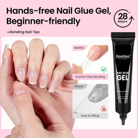 Beetles nail clipper file and cuticle pusher for neat prep and shaping