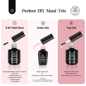 beetles included nail file and clipper demonstrating easy shaping and prep